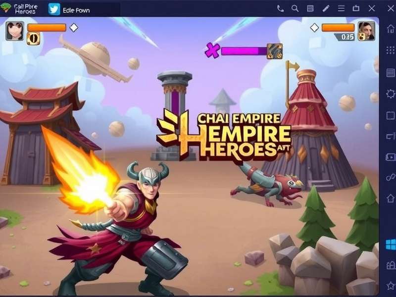 Intense tea battles in Chai Empire Heroes Chai Empire Heroes Gameplay Screenshot